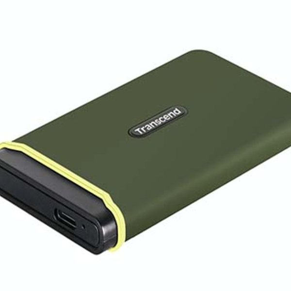 Transcend Portable SSD 500GBESD380C serija,anti-shockType C,2000/2000 MBs,Military green