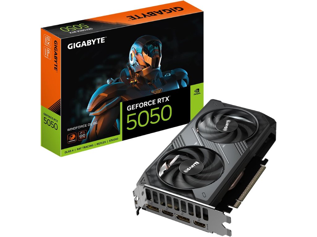 Gigabyte VGA 5050 Windforce OC 8GB GDDR6, 128-bit,2xDP, 2x HDMI