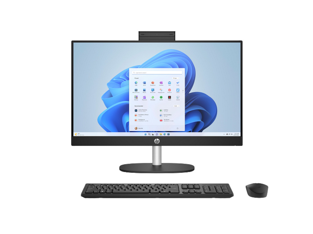 HP All-in-One 24-cr0107ny PC23,8",Touch,7730U,16GB DDR4,FreeDOS,512GB,Wlan,Wireless perif, crni