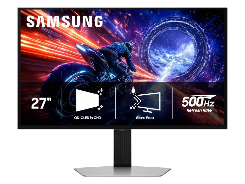 Samsung 27"Odyssey G60SF 500HzQHD 2560x1440, OLED, 0.03ms300cd, 2xHDMI, DP, 2xUSB