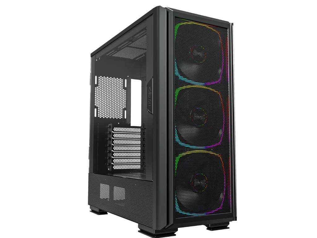 Montech Sky Two GX Black TG, E-ATX, Mid-Tower 3x 140mm ARGB Fans