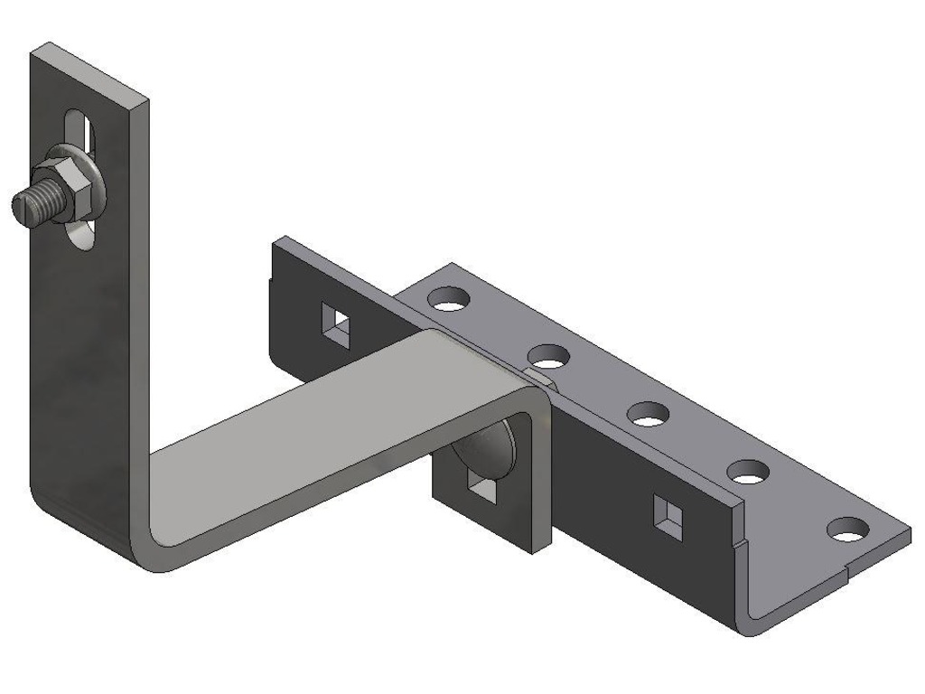 Strongline kuka za crijep | montaža panela u portret