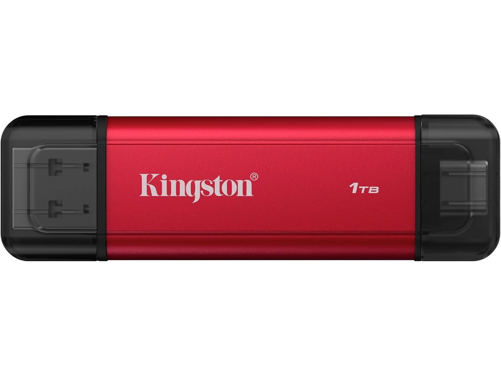 Kingston Dual Portable SSD 1TB UBS Type-A, Type-C USB 3.2 Gen 2, R/W: 1050 MB/s, 950 MB/s