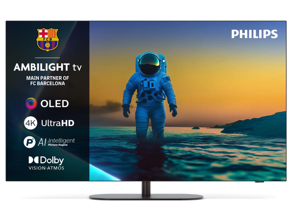 Philips 65''OLED820 4K GoogleAmbilight s 3 strane; 2.1 HDMI; P5 AI perfect; panel 120 HZ