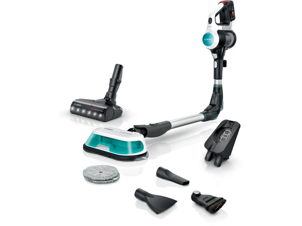 BOSCH Štapni Wet&Dry UnlimitedProHygienic Aqua, Bijeli, 18V,do 40min, 2 in1