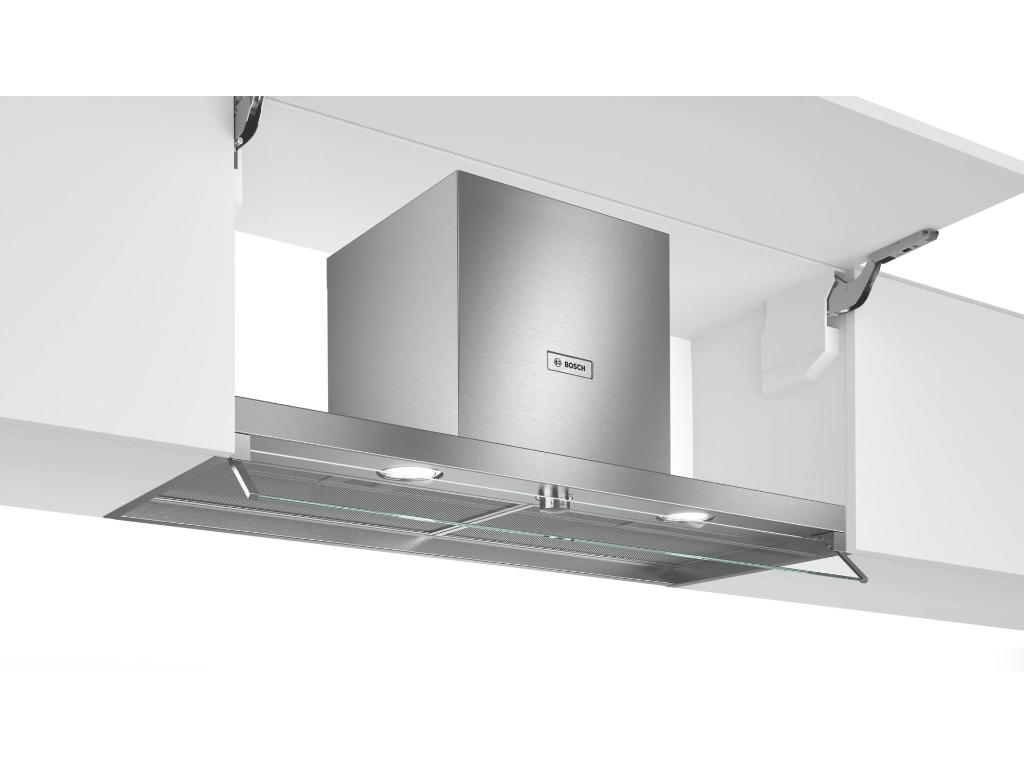 BOSCH Potpuno ugradbena napa,90 cm , Serie 4|, A,620 m3/h,70 dB,LED, INOX