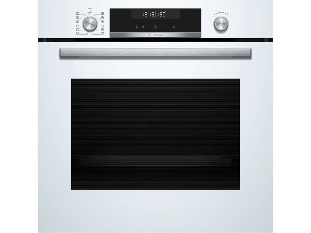 BOSCH pećnica Serie 6| Bijela A, PIROLIZA, AutoPilot 30,71L,AirFry, Teleskopska vodilica, 10 progra