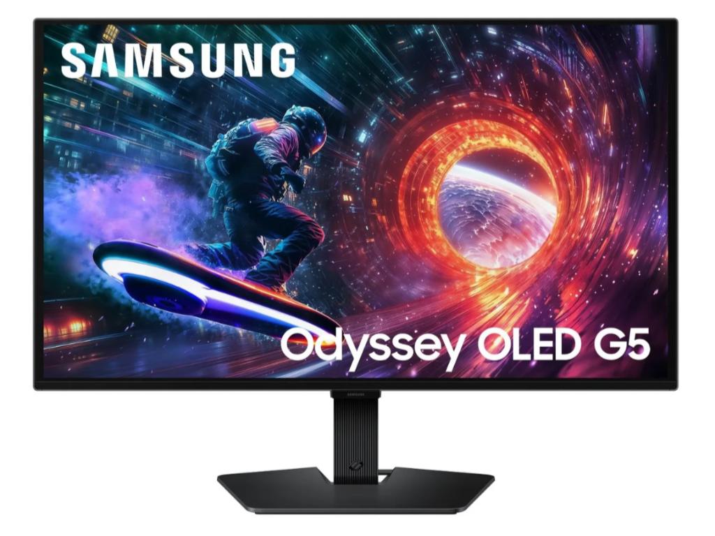 Samsung 27" Odyssey G50SFQHD, 180Hz, QD-OLED, 0.03ms200cd, DP, HDMI, Tilt, G-Sync, FreeSync
